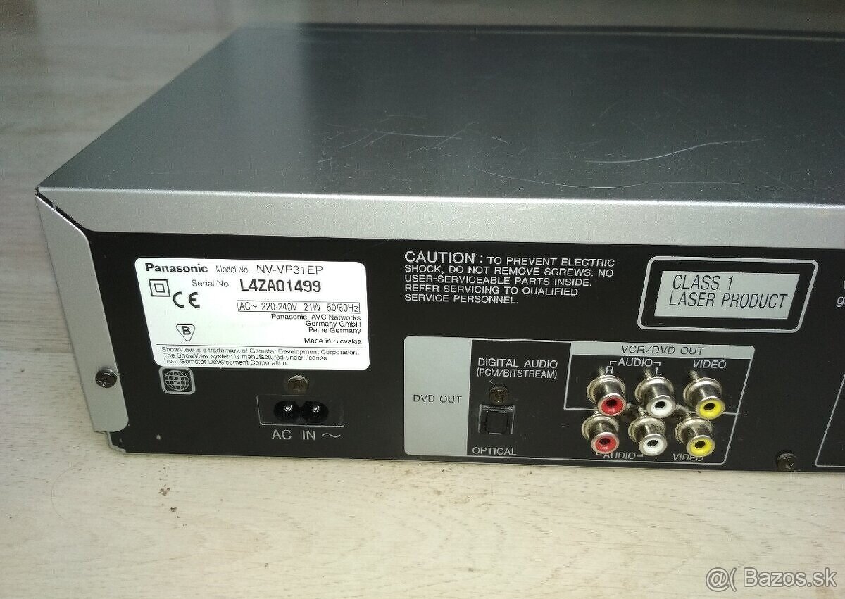 Videorekordér Panasonic NV-VP31, Hi-Fi, SQPB - 6