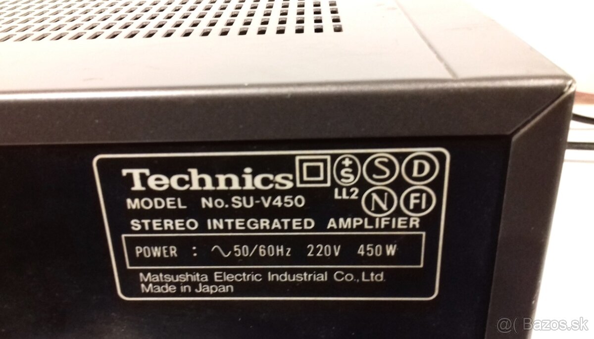 ClassAA spickovy 450W zosilnovac TECHNICS SU-V450 Japan AZ47 - 6