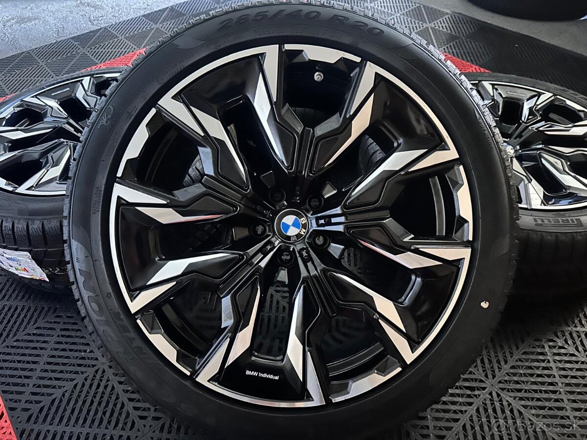 2. Alu sada BMW seria 7 G70 G11R20 zimné nové - 6