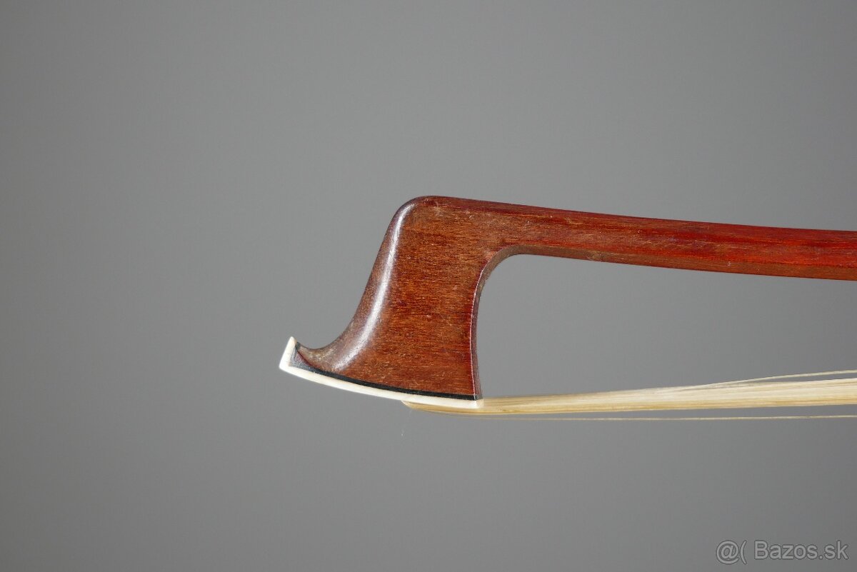 Husľový sláčik August Edwin Prager + certifikát a ohodnoteni - 6