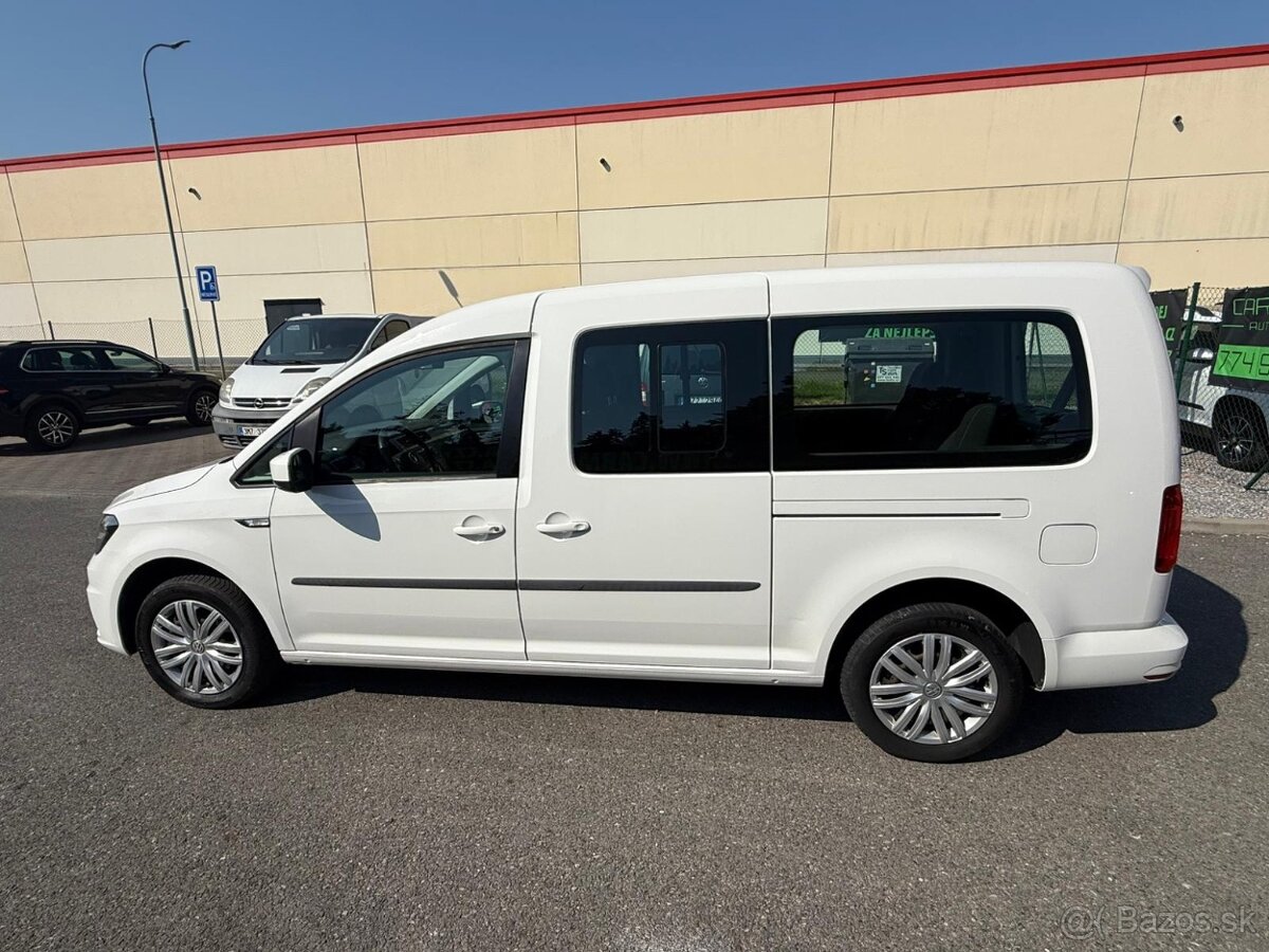► VW CADDY MAXI 2,0 TDI - 75KW, 7 MÍST, PARK. SENZORY ◄ - 6