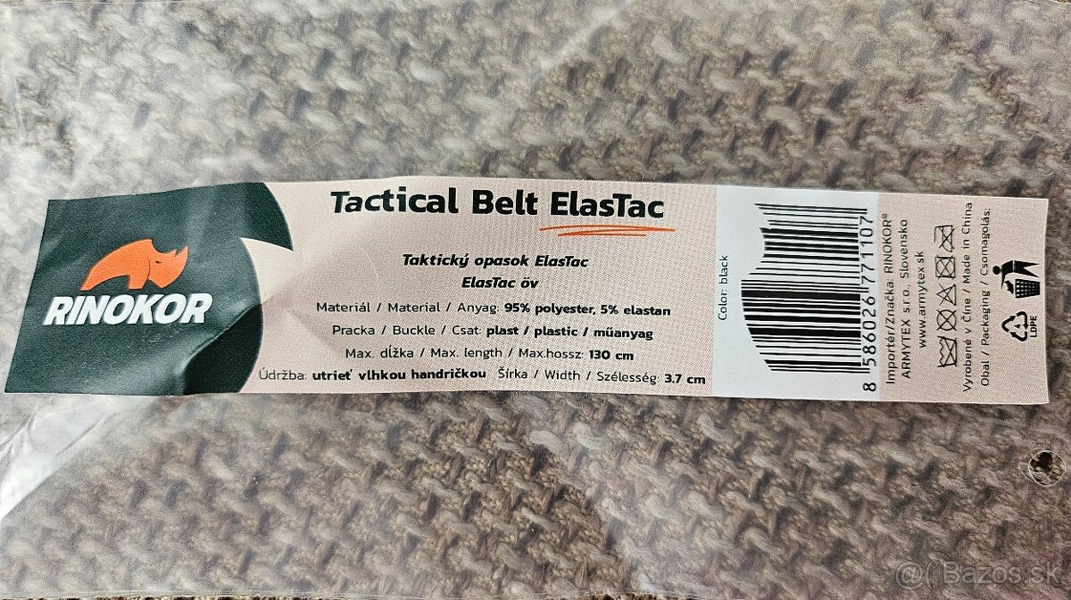 Taktický opasok elastický - 6