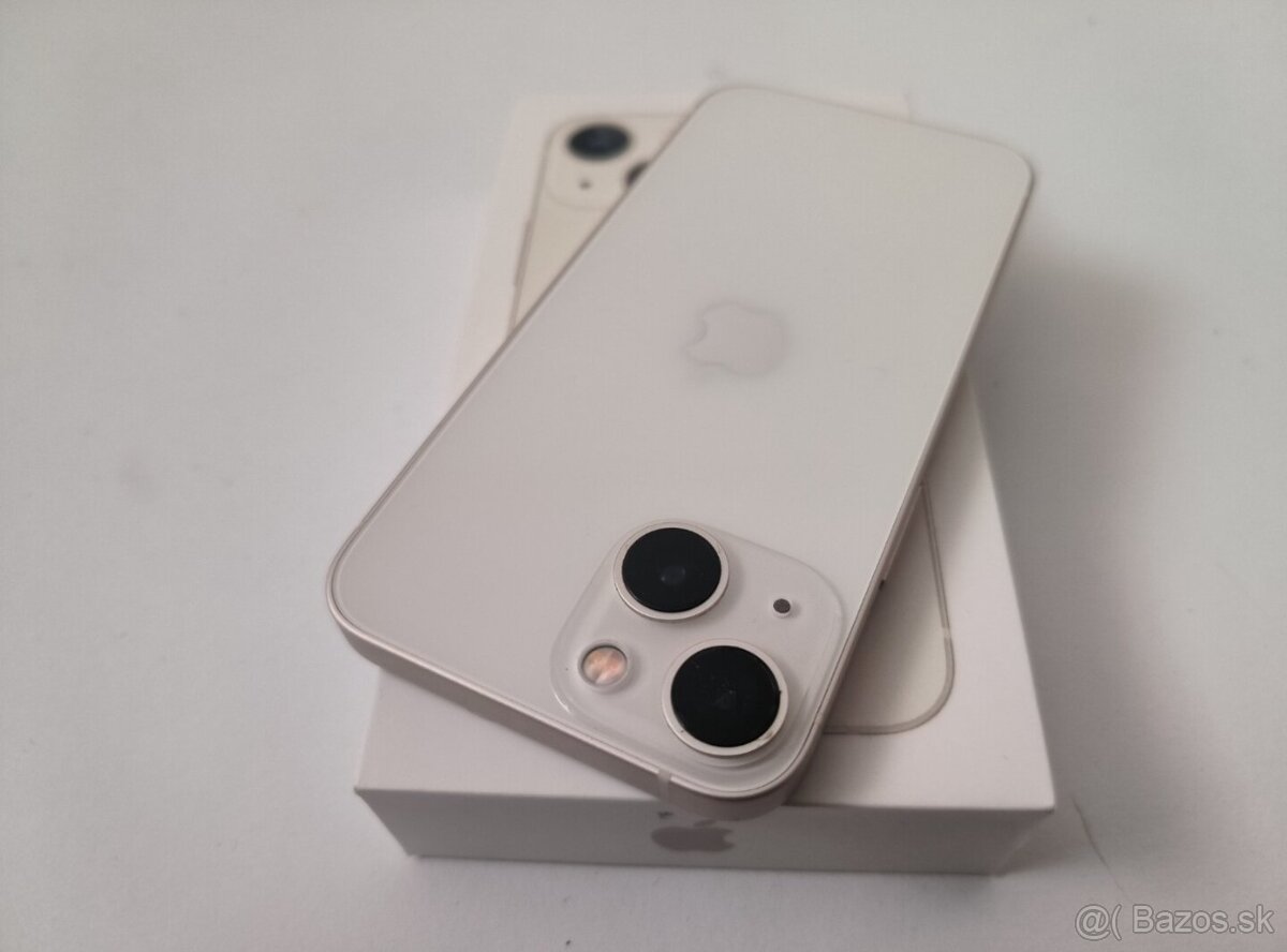 apple iphone 13 mini 128gb Starlight 100% Batéria - 6