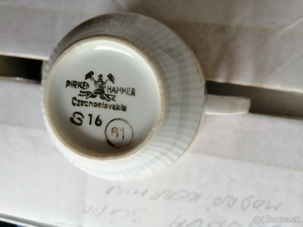 Predaj starých značkových čajových súprav - 6