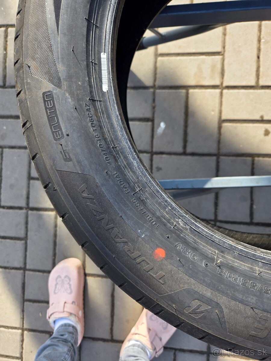 Pneumatiky 225 55 18 letné Zn.brideston - 6