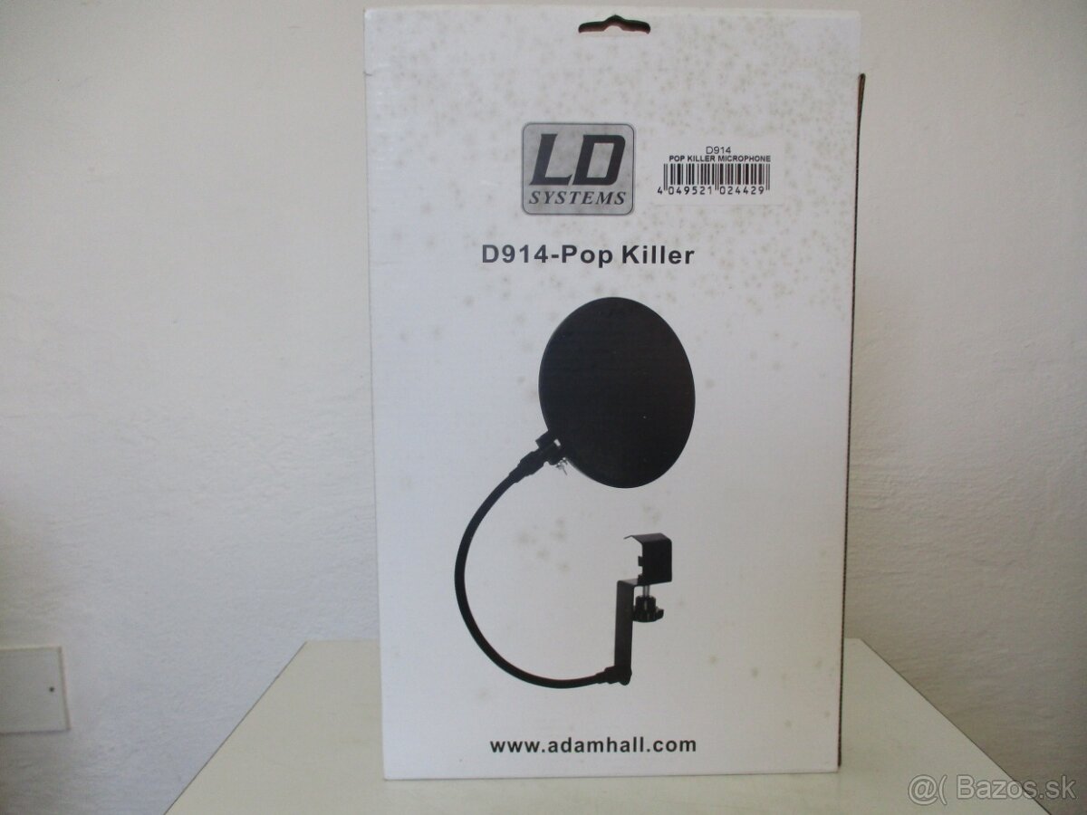 Akustický paravan pro nahrávání + Pop filter - 6