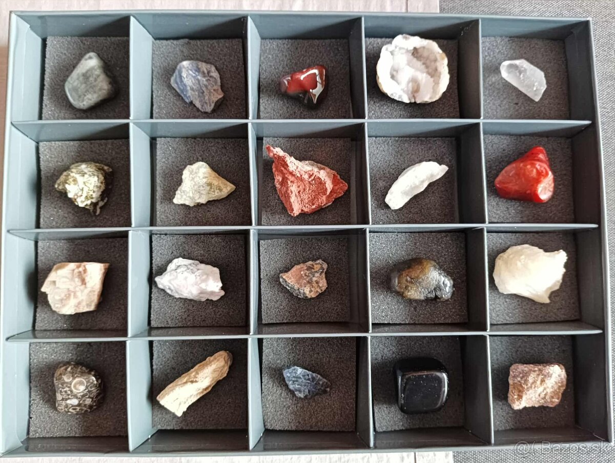 Zbierka minerálov 80 kusov - 6