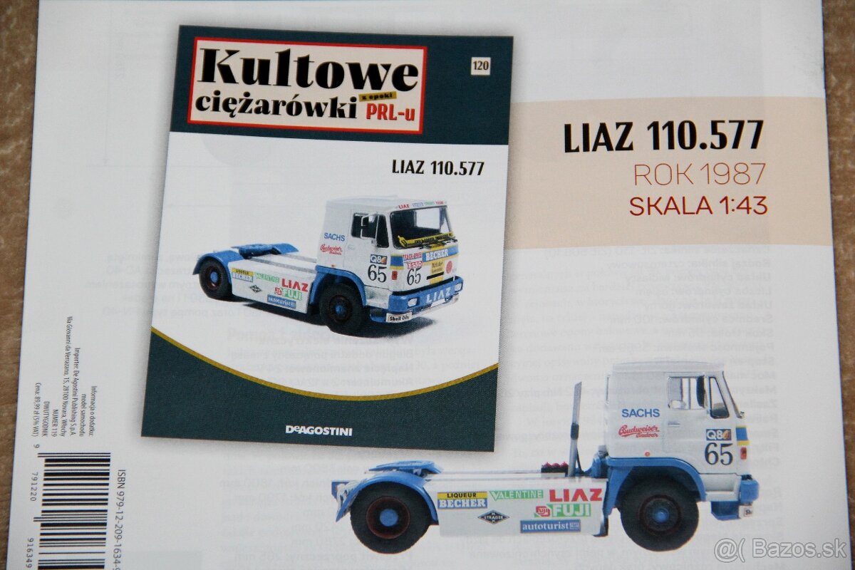 Kultové nákladné vozidlá PL DeAgostini 1:43 - 6