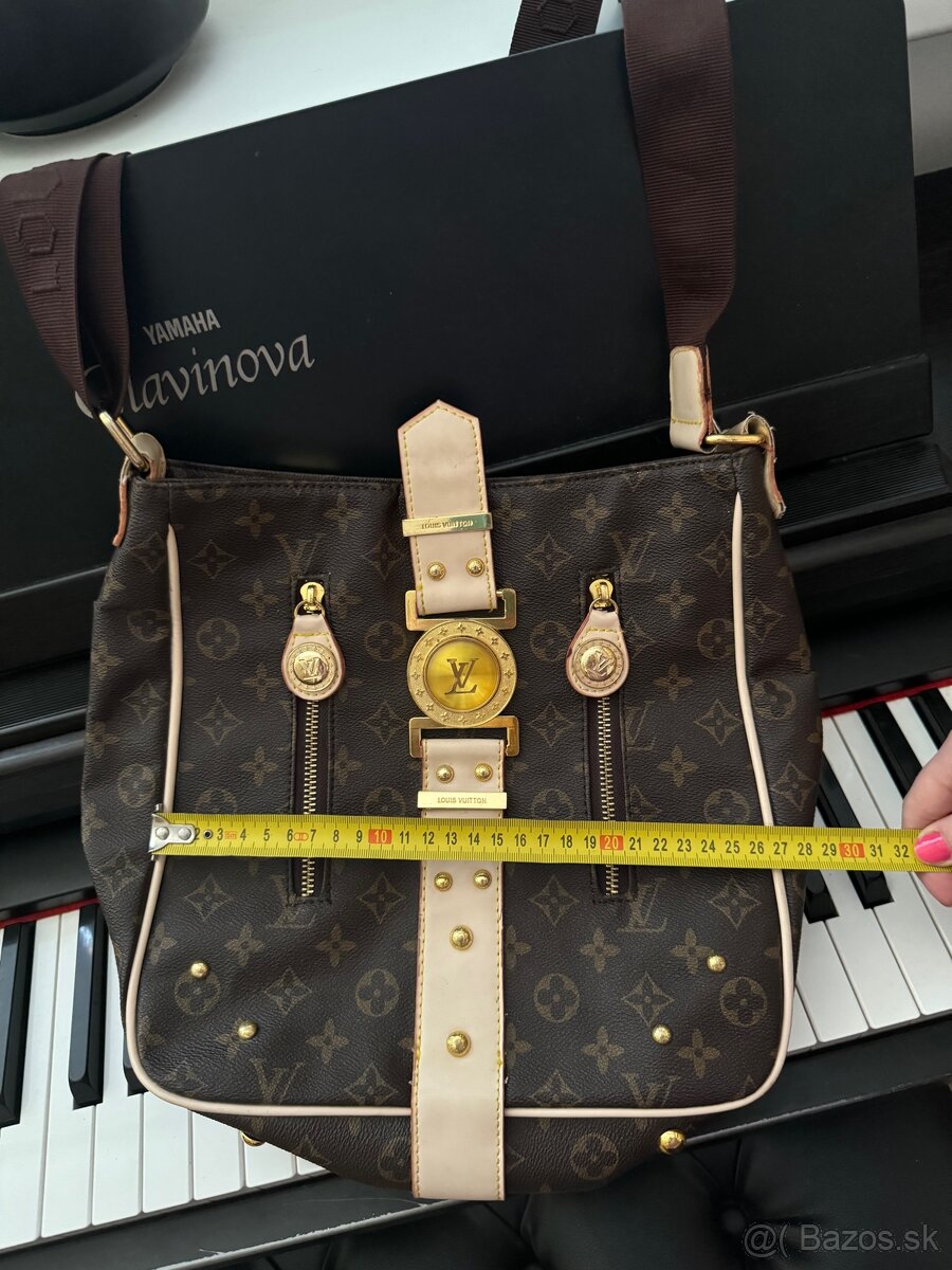 Hnedá veľká crossbody kabelka - 6