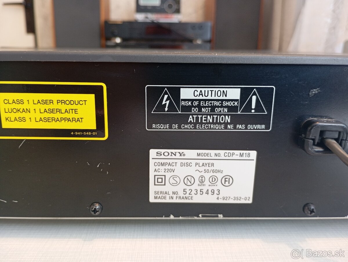 cd player SONY CDP-M18 - 6