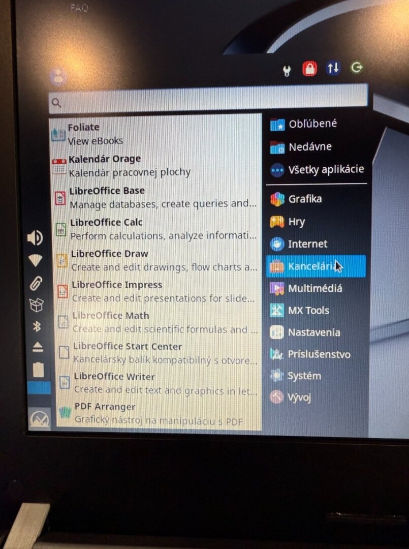 Notebook HP i3-2330M / 8 GB RAM / 250 GB SSD / LINUX MX - 6
