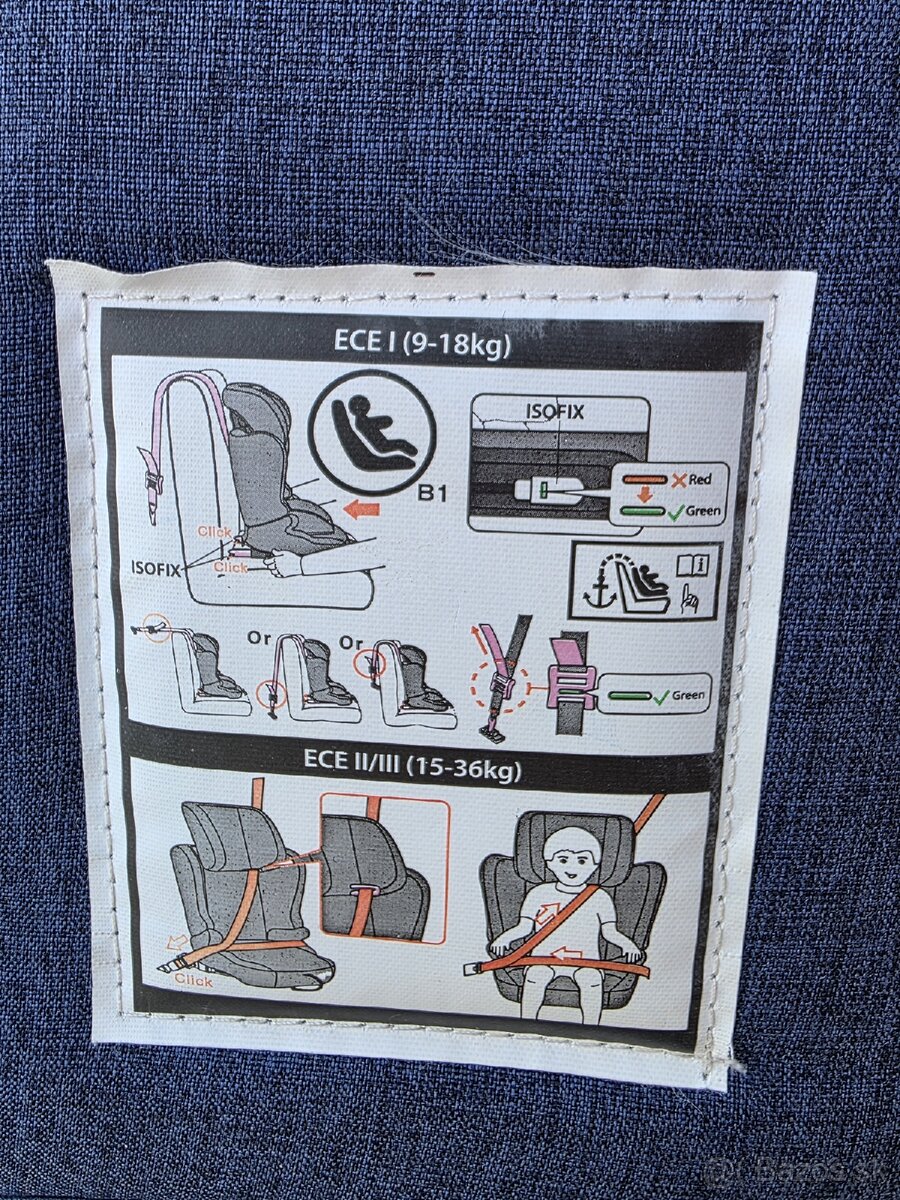 Detská autosedačka Kinderkraft - 6