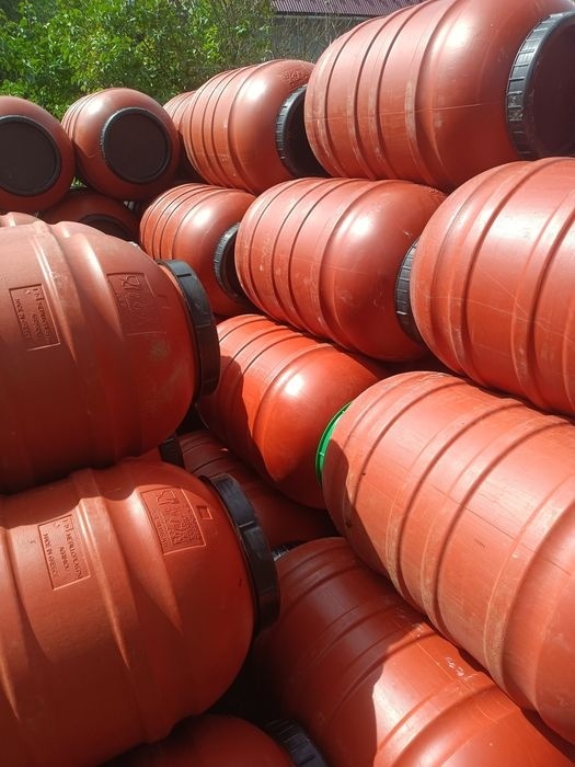 Lacné potravinárske 220l plastové sudy na kvas - 6