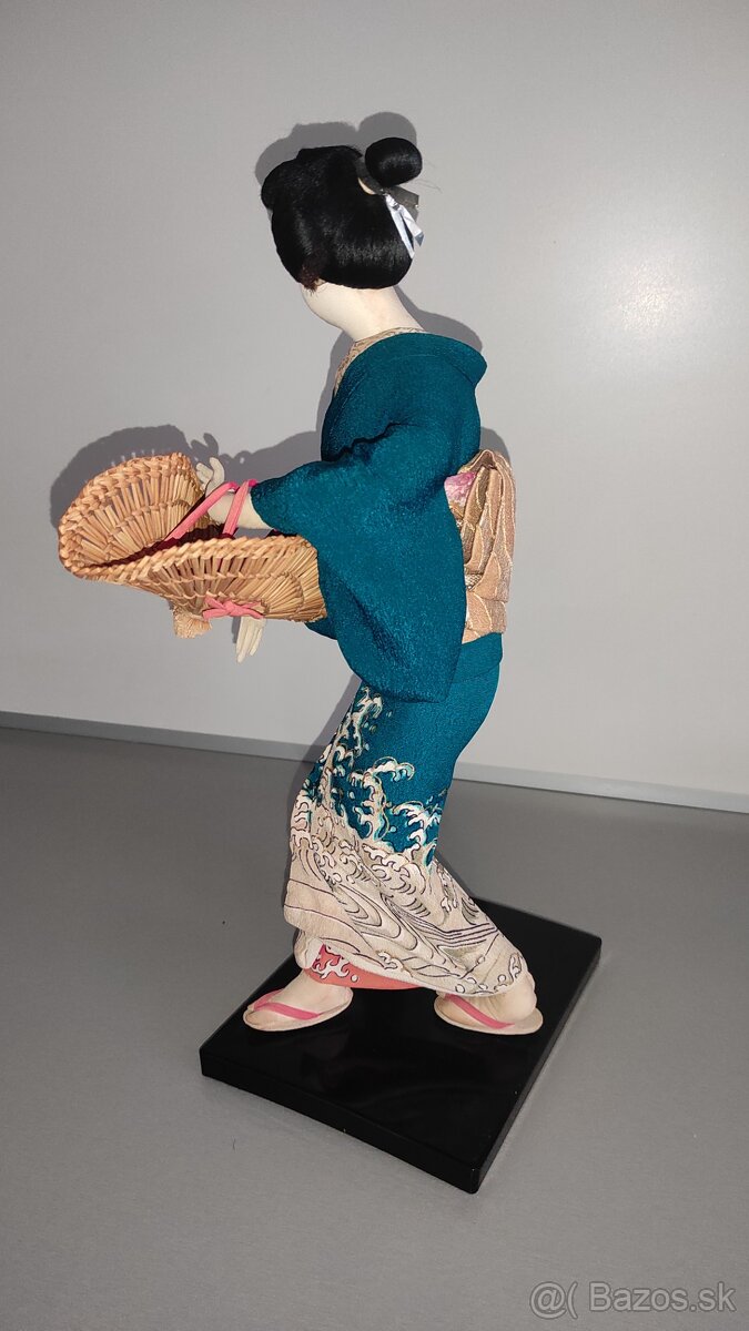 Japonská bábika Sado Okesa - 6