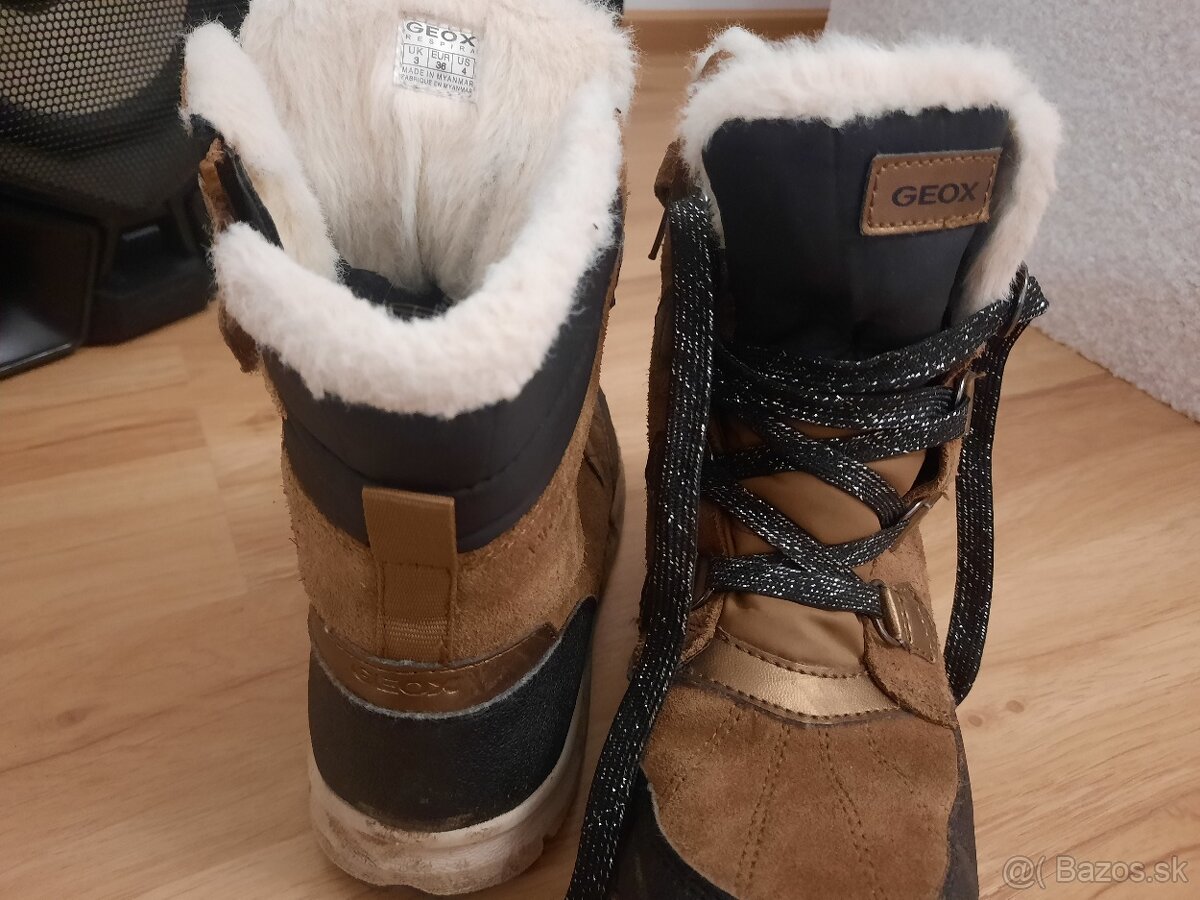 Dievčenska zimna obuv zachovalom stave , - 6