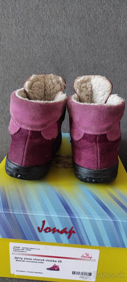 Dievčenské zimné bf topánky v.29 - 6