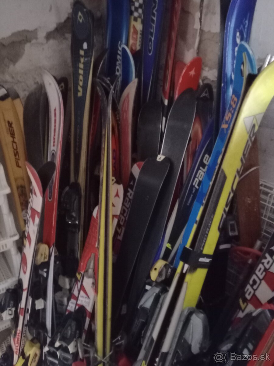 Použité lyže lyžiarky - 6