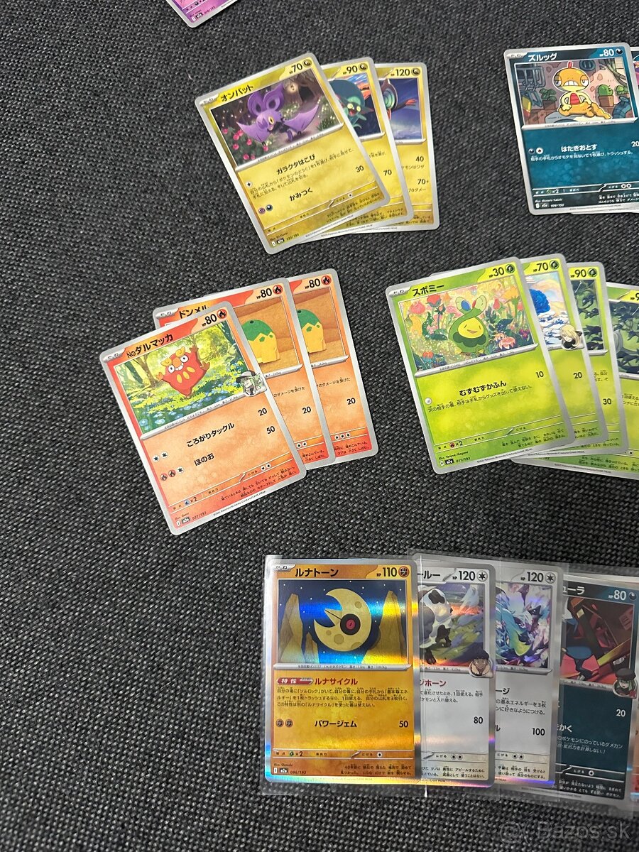 Pokémon kartičky 1 - 6