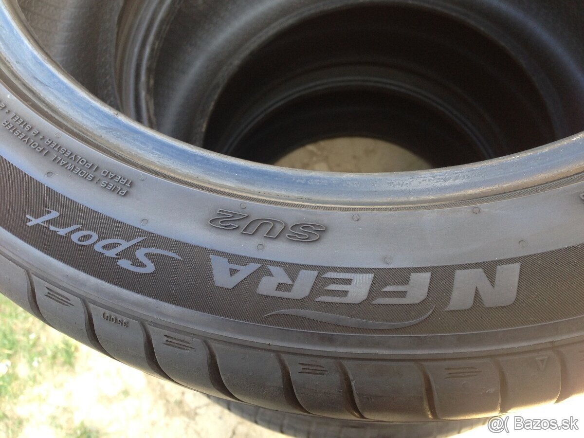Predám letné Pneu 225/45r17 5/6mm - 6