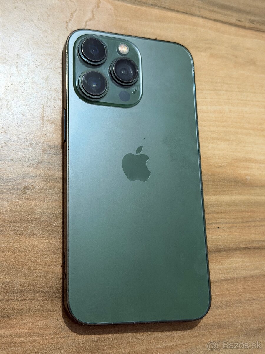 Predám Apple IPhone 13 PRO 256GB Green Minimálne Známky opot - 6