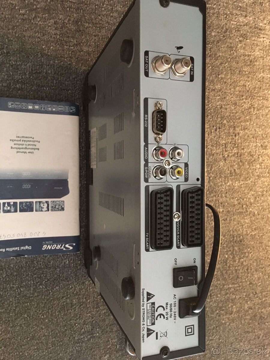Satelitný digitálny prijímač Strong SRT6511 - 6
