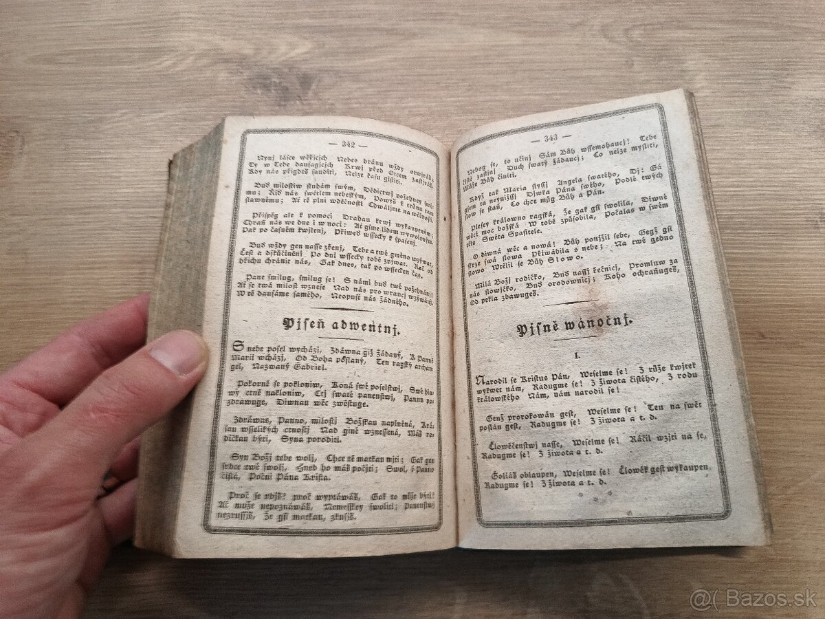 Starožitná modlitebná knižka 1846 - 6