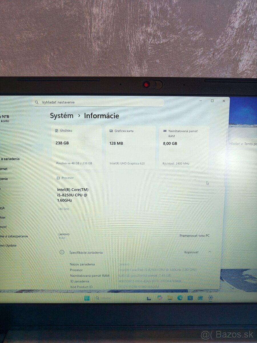 Predám Lenovo V330-IKB15 - 6