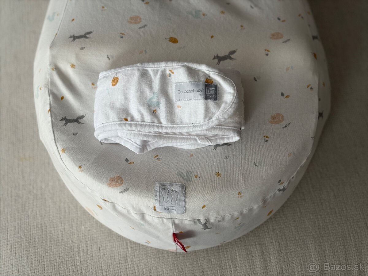 Ergonomicke hniezdo Cocoonababy® Red Castle - 6