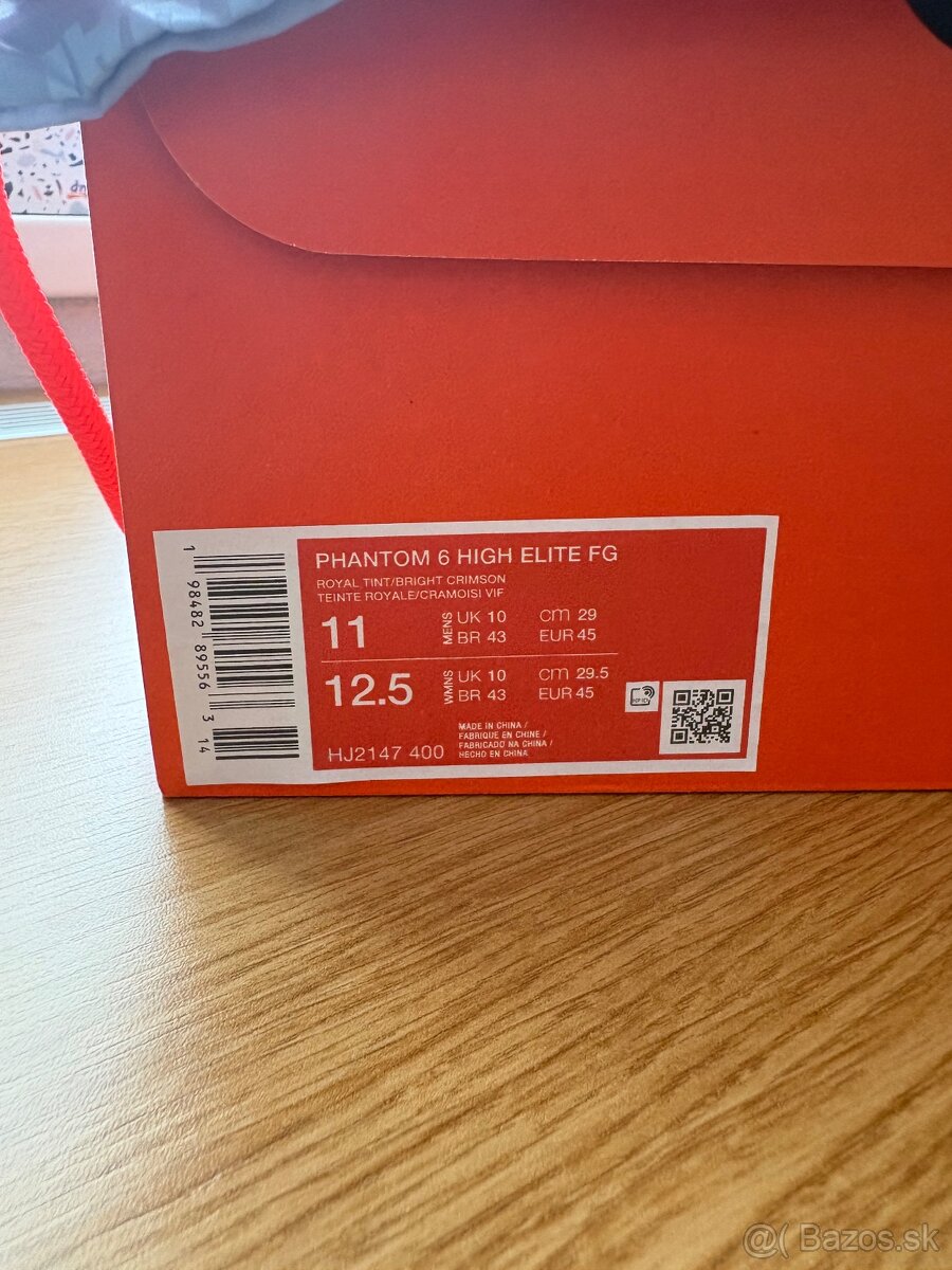 Nike PHANTOM 6 HIGH ELITE FG UK10 29 cm - 6