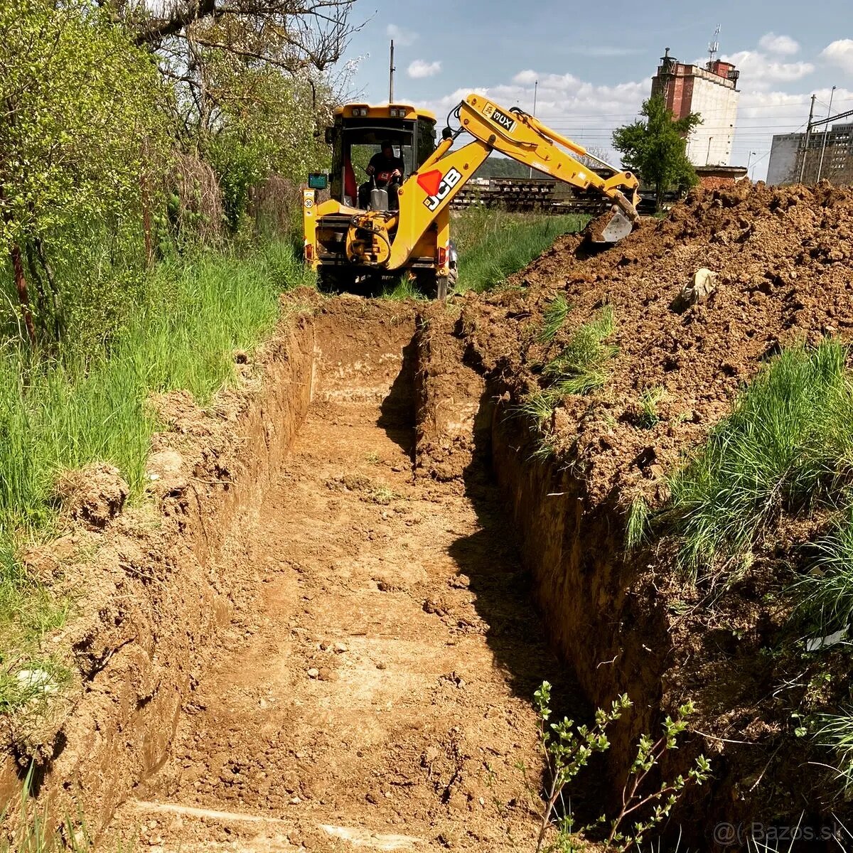 Minibager, Traktorbager, Výkopové práce, kontainer, hnoj
- 6