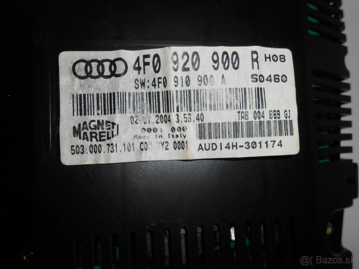 Budiky Audi A6 C6 / benzinové / - 6
