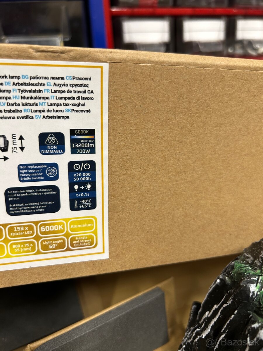 Led svetelná rampa 700W - 6