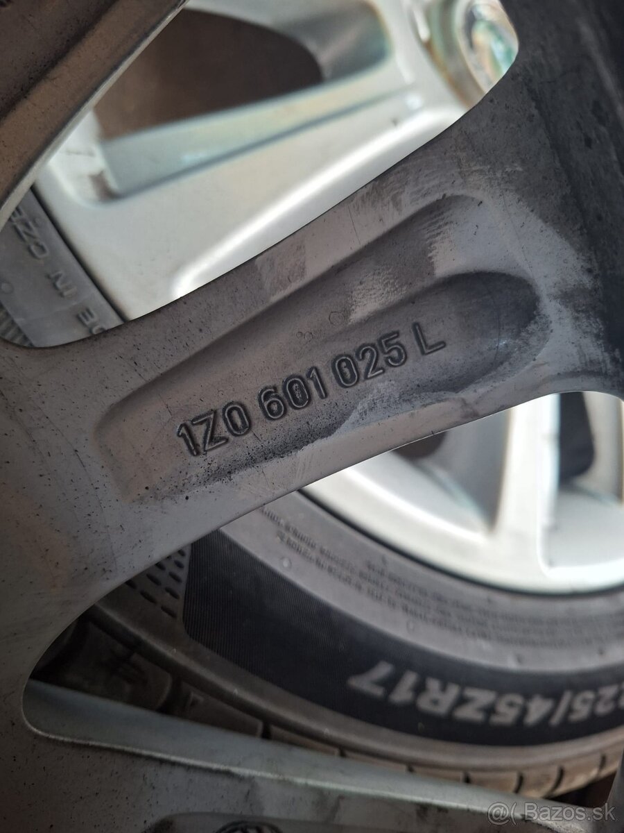 5x112 R17 Originál Škoda Octavia 2 RS - 6