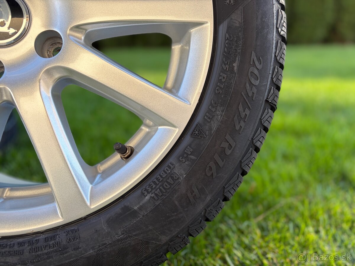 č17 Zimná sada SKODA OCTAVIA R16 205/55 MATADOR - 6