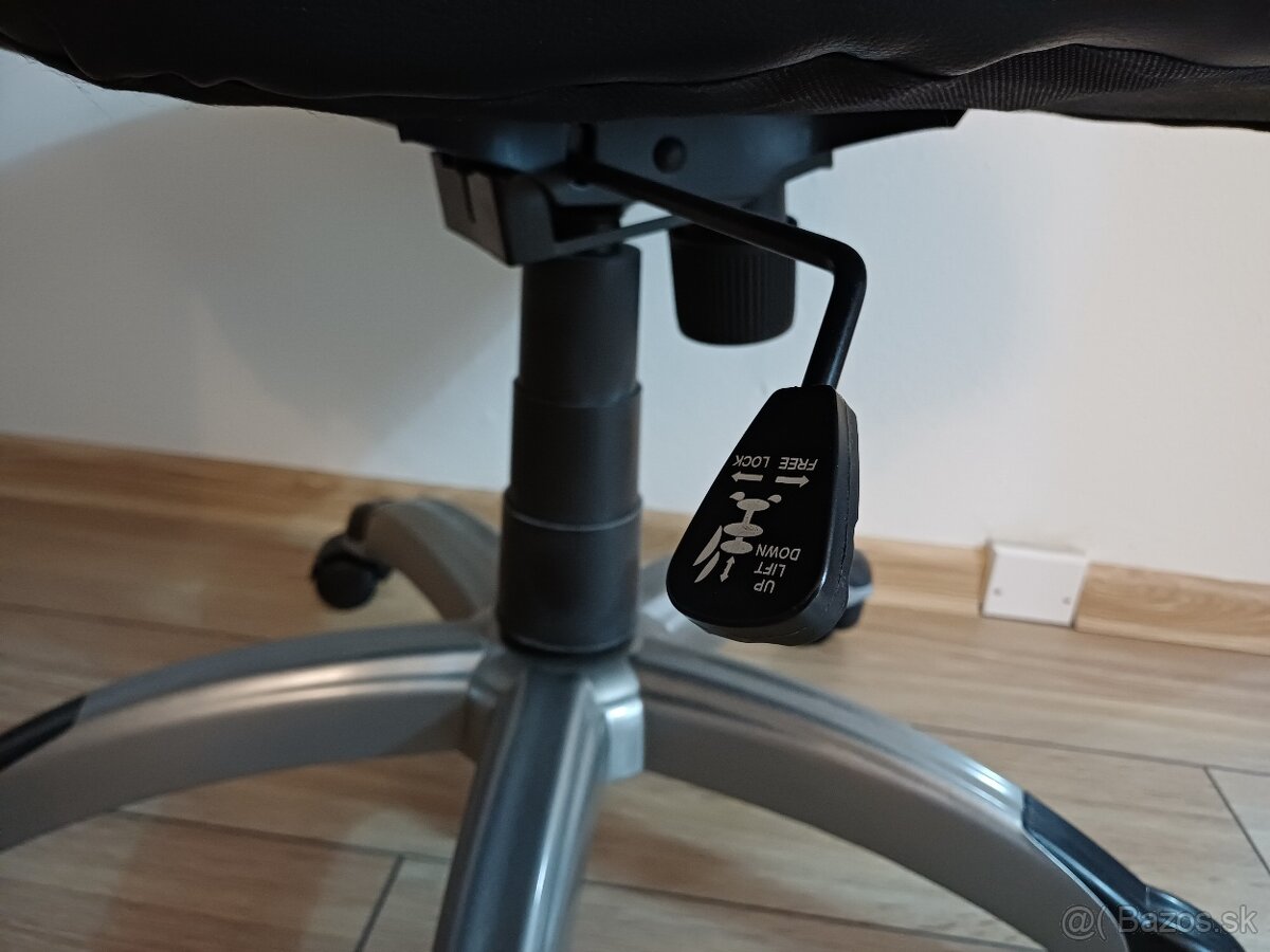 Kancelárska stolička - umelá koža - 6