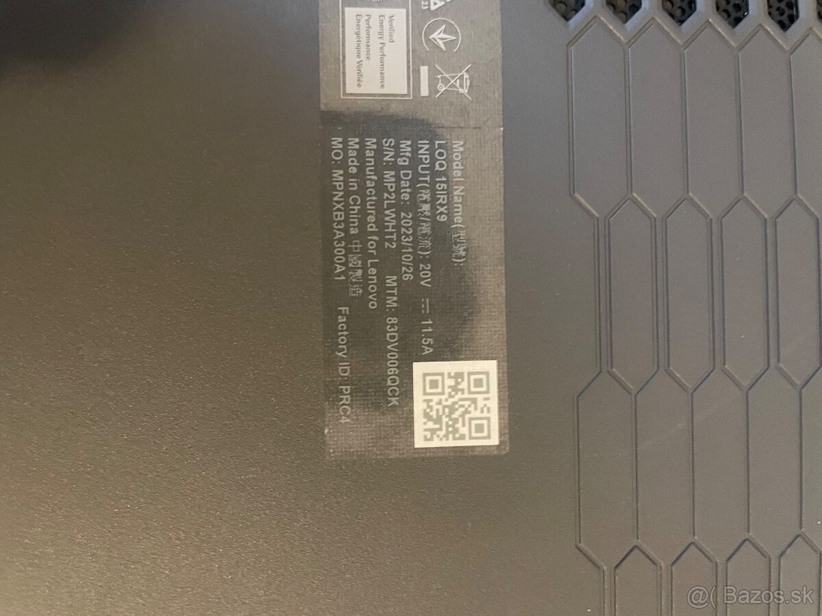 Lenovo LOQ 15IRX9 - 6