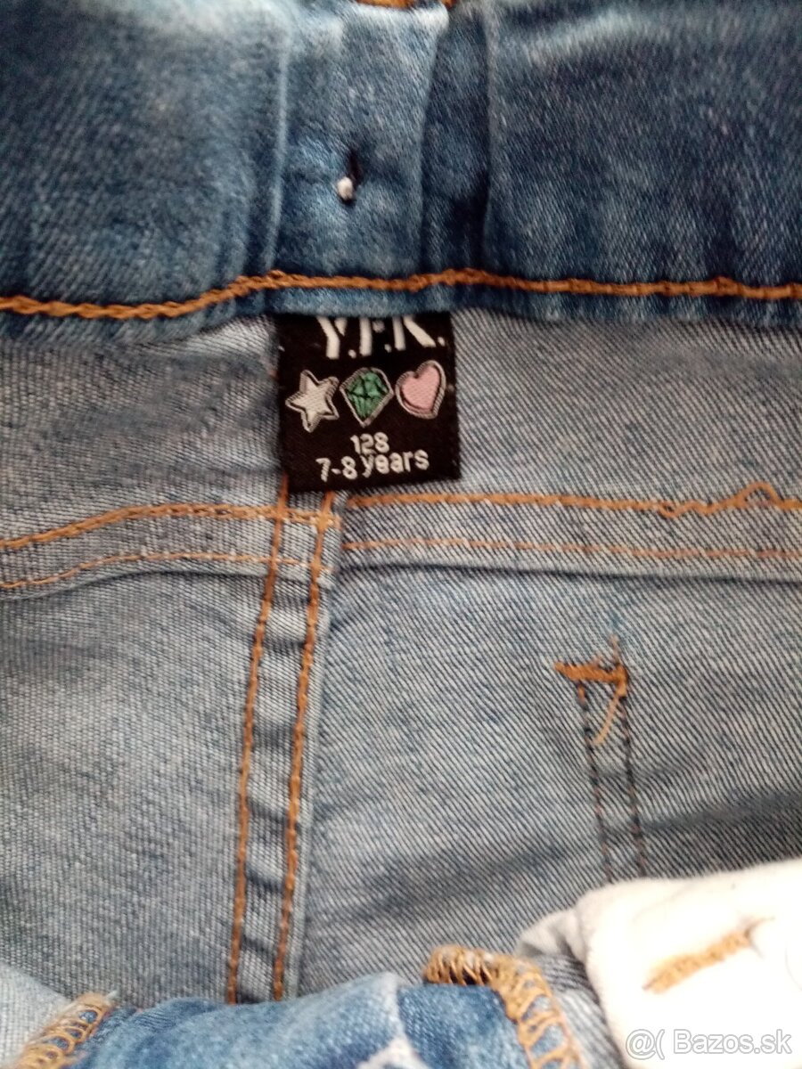 Dievčenské kratasky v. 122/128 - 6