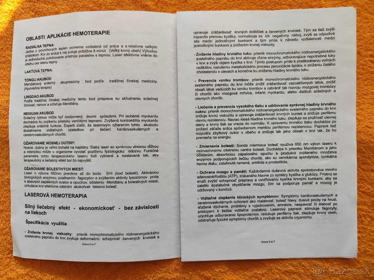 polovodičový laserový terapeutický prístroj - 6