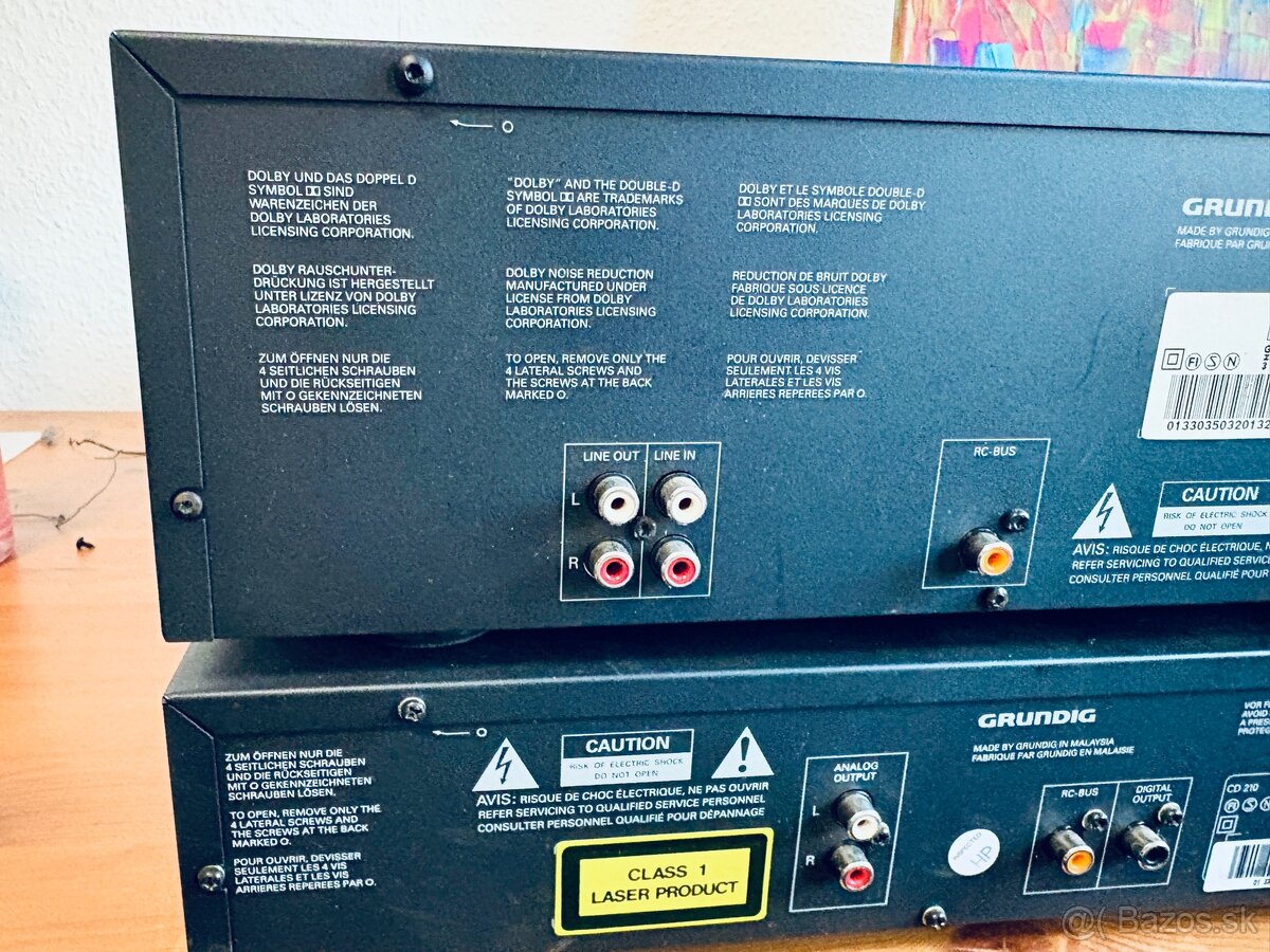 Grundig cd player a tape deck - 6