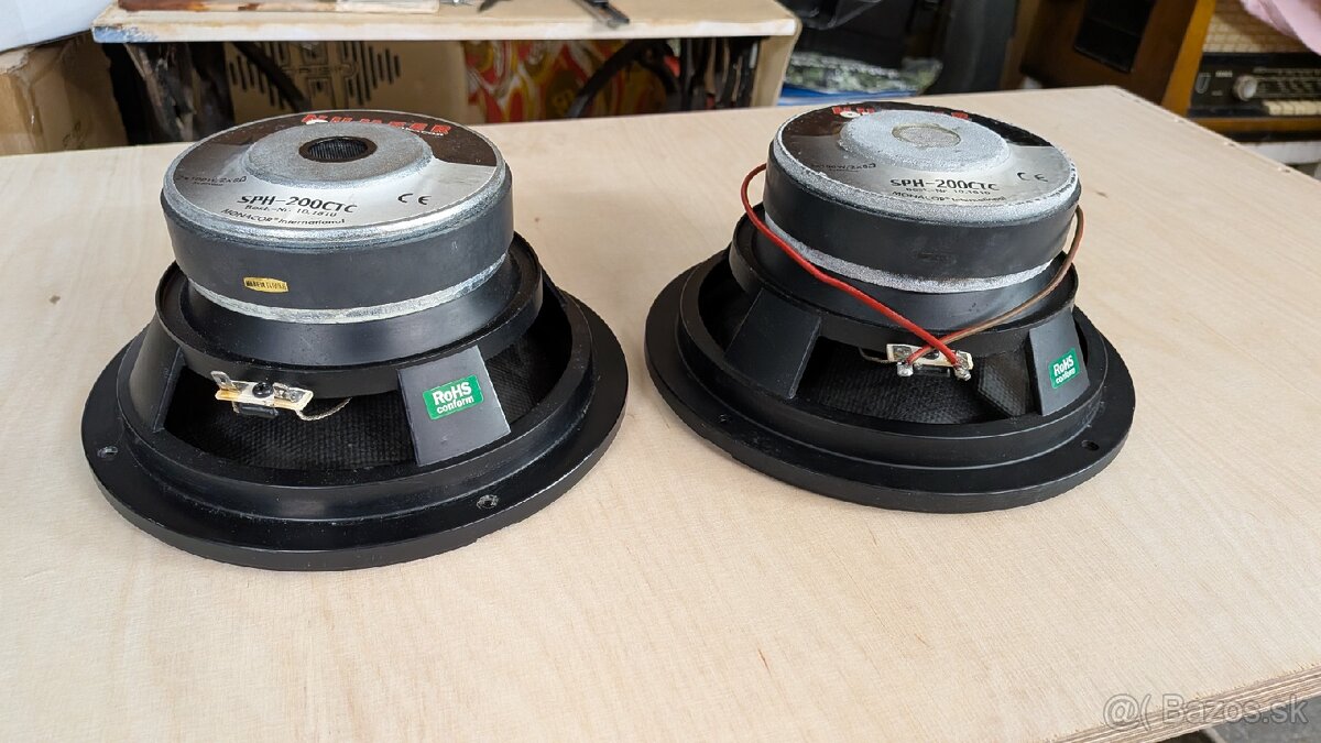 Reproduktory Monacor SPH-200CTC 20cm 8" - 6