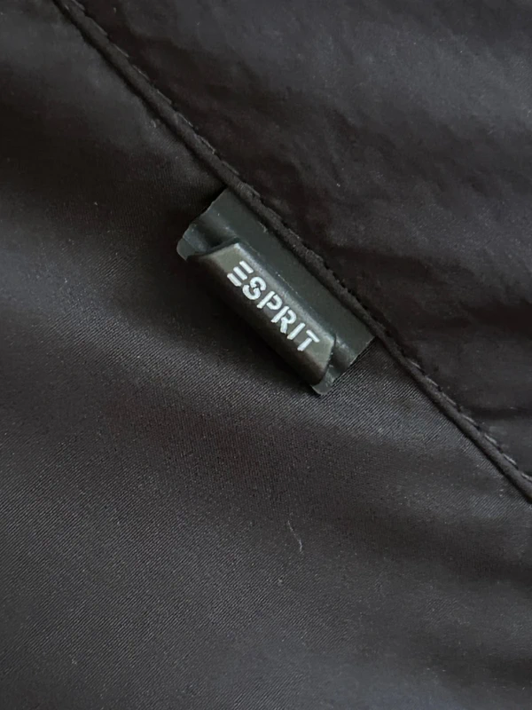 ČIERNA ZIMNÁ BUNDA zn.ESPRIT L/XL - 6