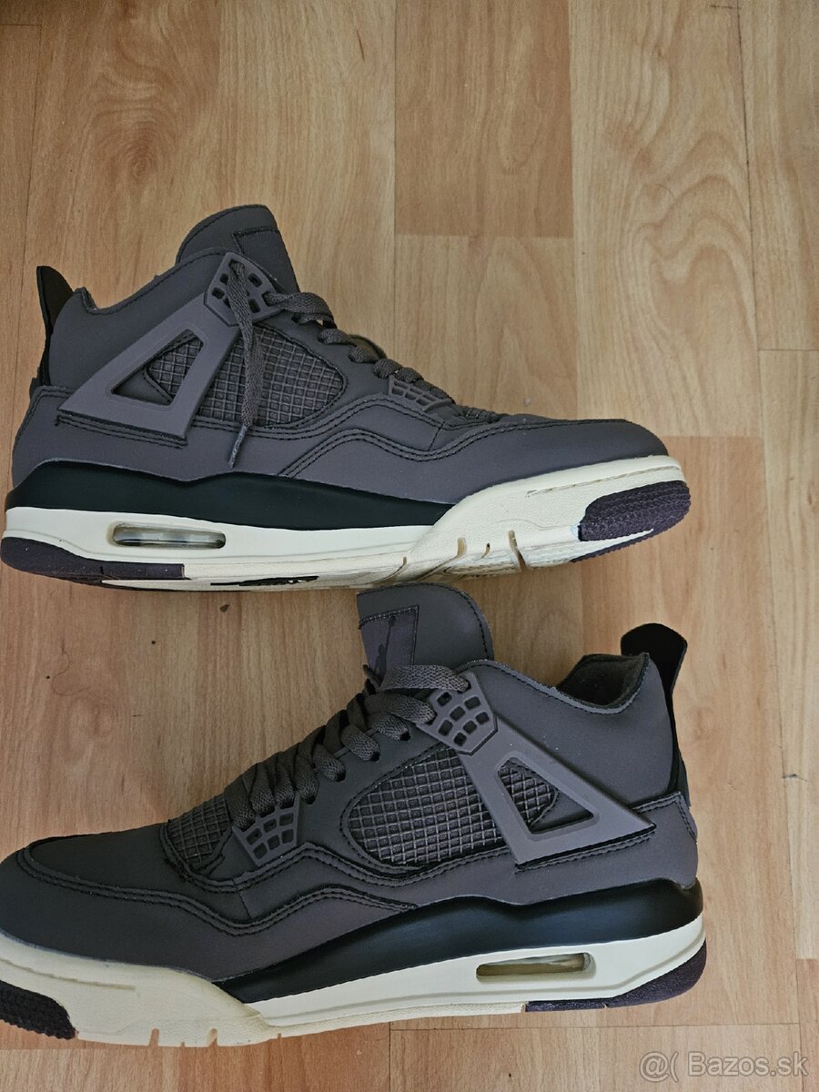 Panske boty nike jorda 4 ma maniere violet oreo - 6