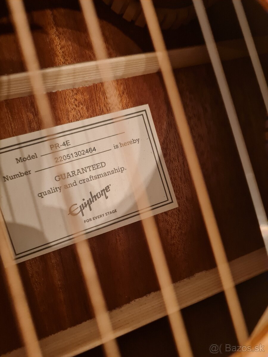 Elektroakustická gitara - 6