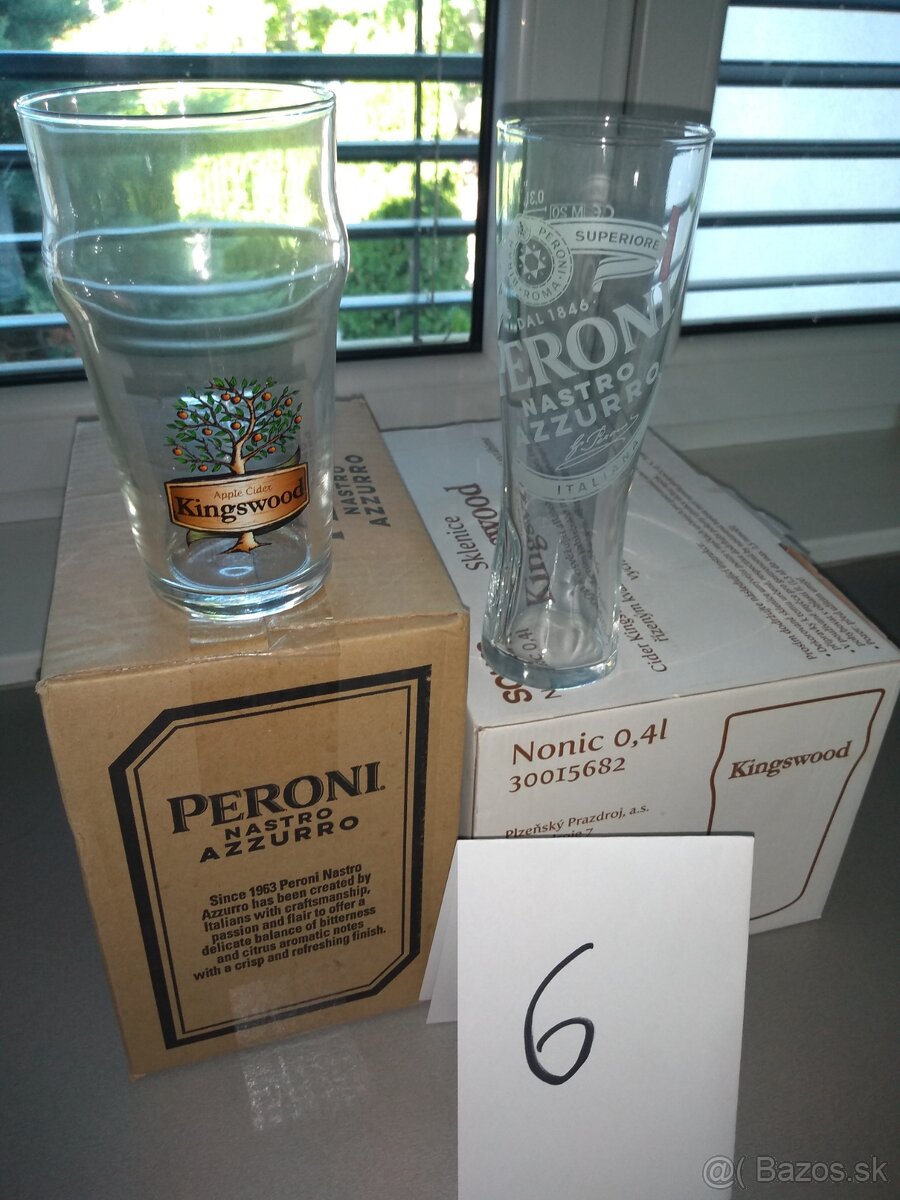 Pivné sklo nové nepoužité - 6