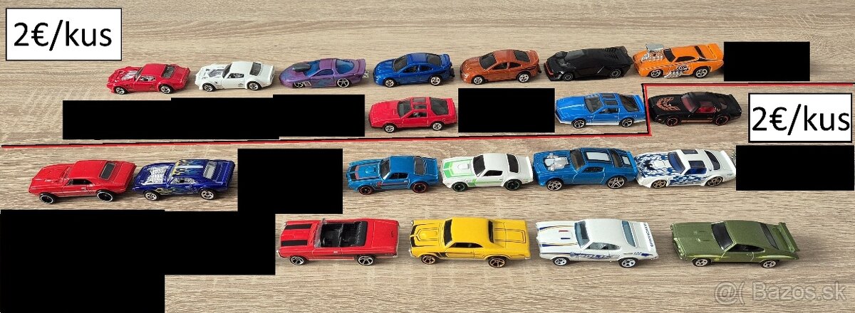 Hot Wheels Matchbox Majorette Maisto 1 - 6