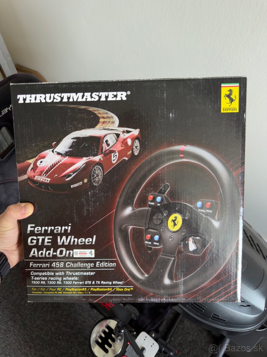 Thrustmaster T300 RS + Ferrari GTE + TH8A + Playseat Challen - 6