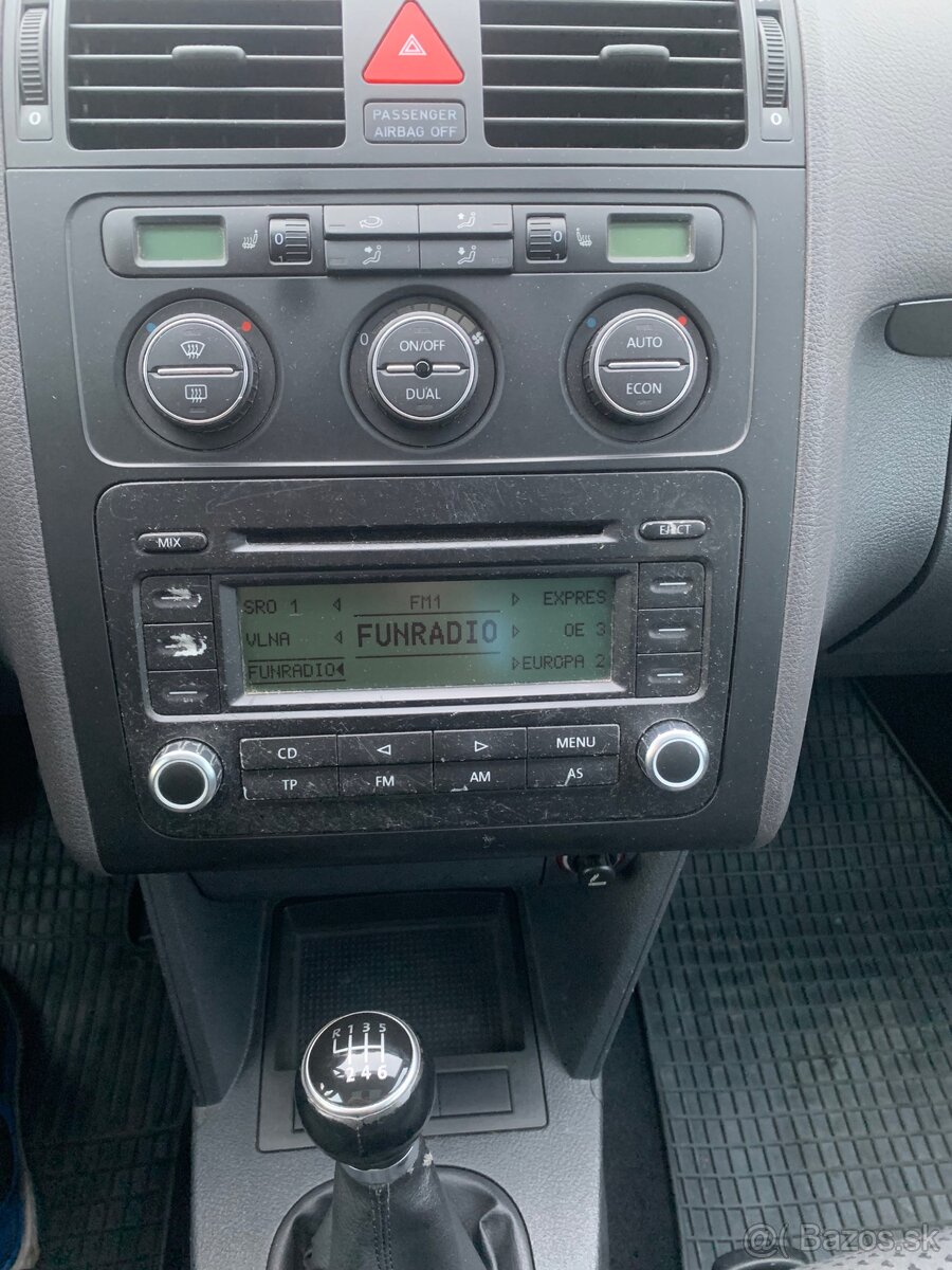 VW Touran 1.9 TDI, 77 kW, 5 miestny, 2006, naj. 123.000 km - 6