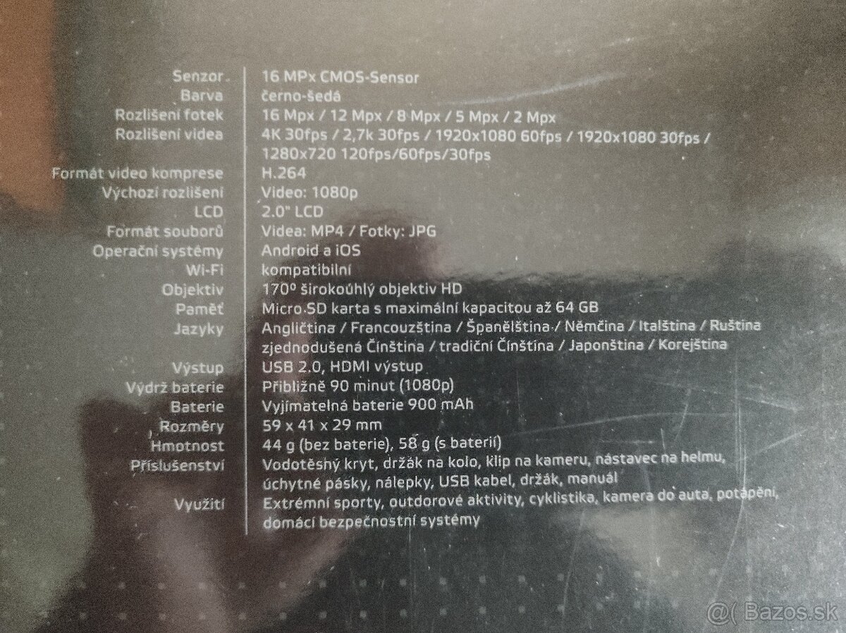 {03} Kamera inSPORTline Action Cam 3 - 6