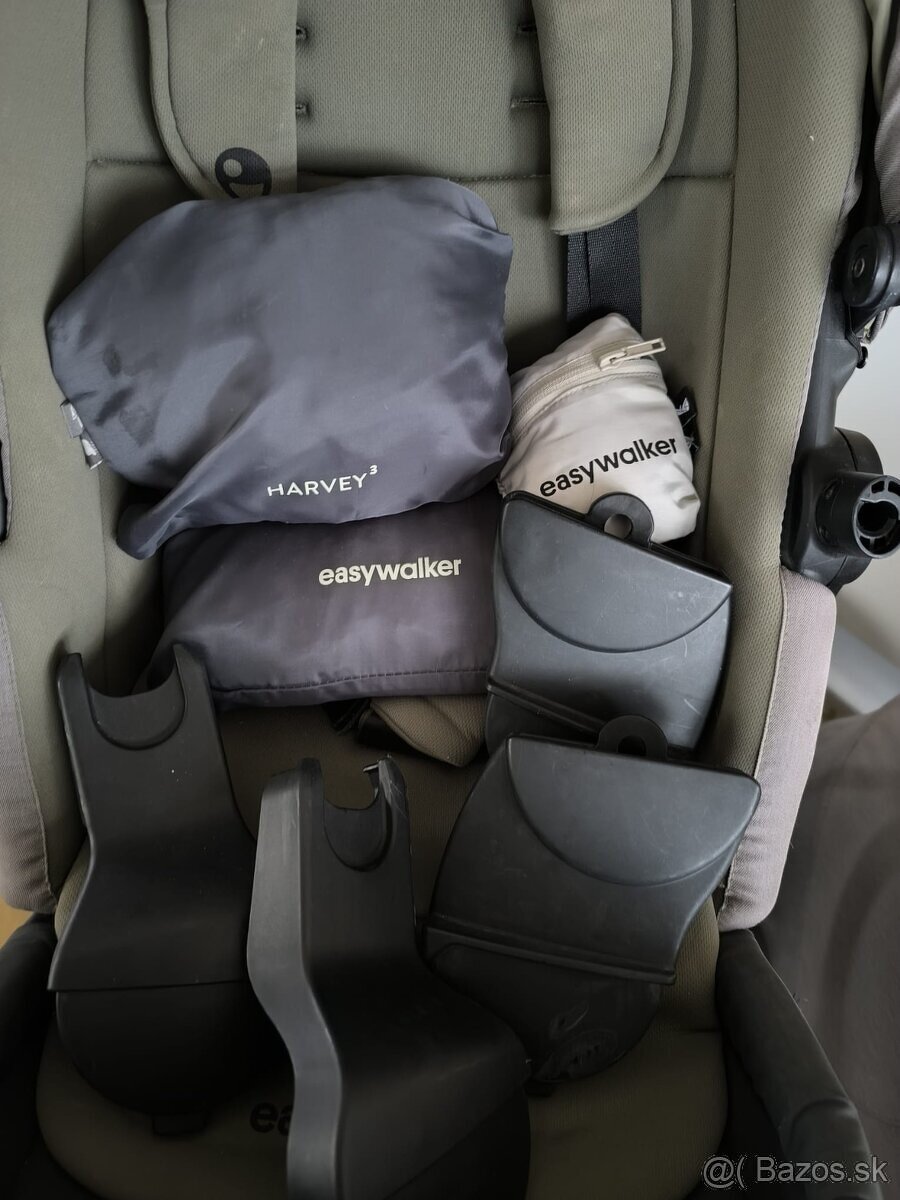 Easywalker Harvey 3 forest green s prislusenstvom - 6