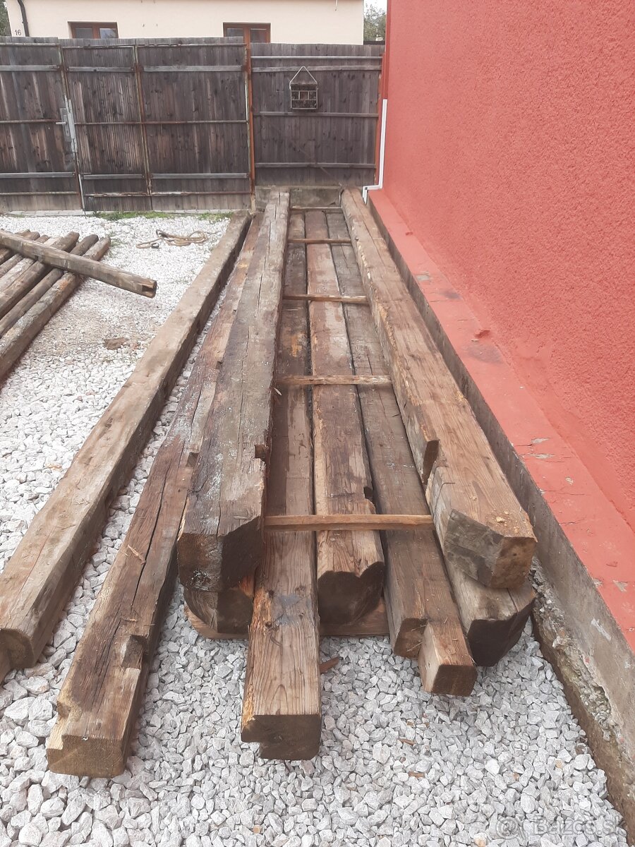 Predám hranoly, trámy zo starého domu - 6